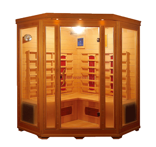 4 Person Corner Infrared Sauna Feature Image